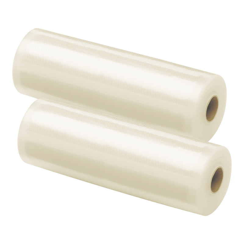 Biodegradable Vacuum Bag Rolls, Universal, Reusable 11-in, 2-pk I3P6