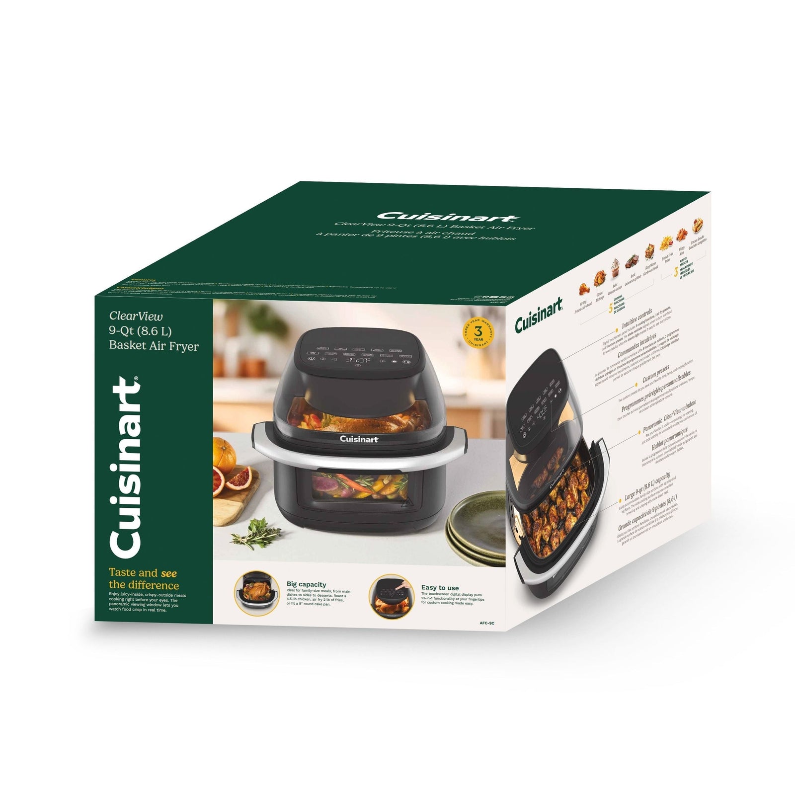 Glass Basket Air Fryer, 9-Qt R8R8 - product image 4