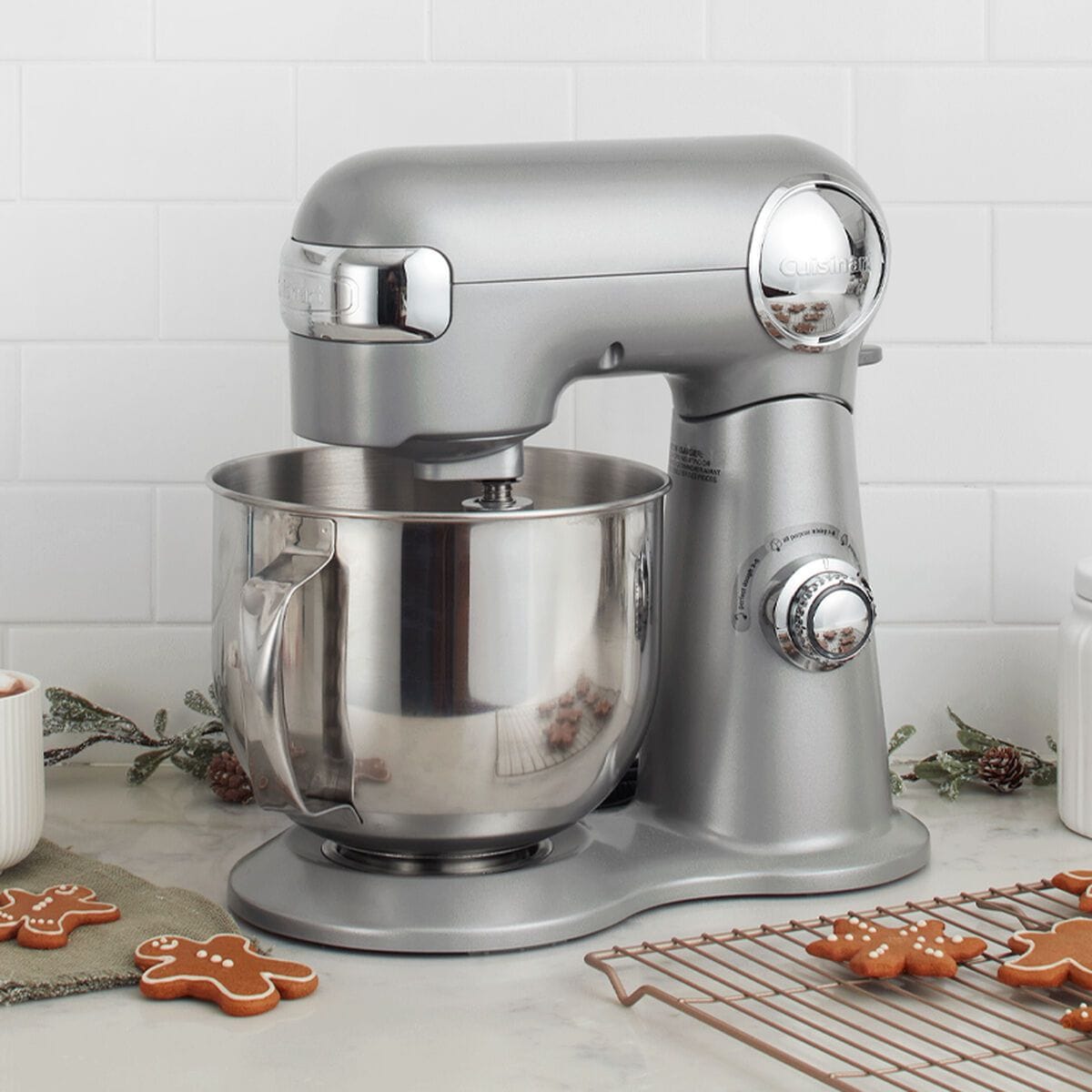 Precision Master Tilt-Head Stand Mixer with 12 Speeds, Silver, 5.5qt P3A5 - product image 6