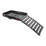 18112 Aluminum Hitch Mount Basket-Style Cargo Carrier with Ramp, Fits 2-in Receivers, 50 x 30-in M5L5 - product image 2