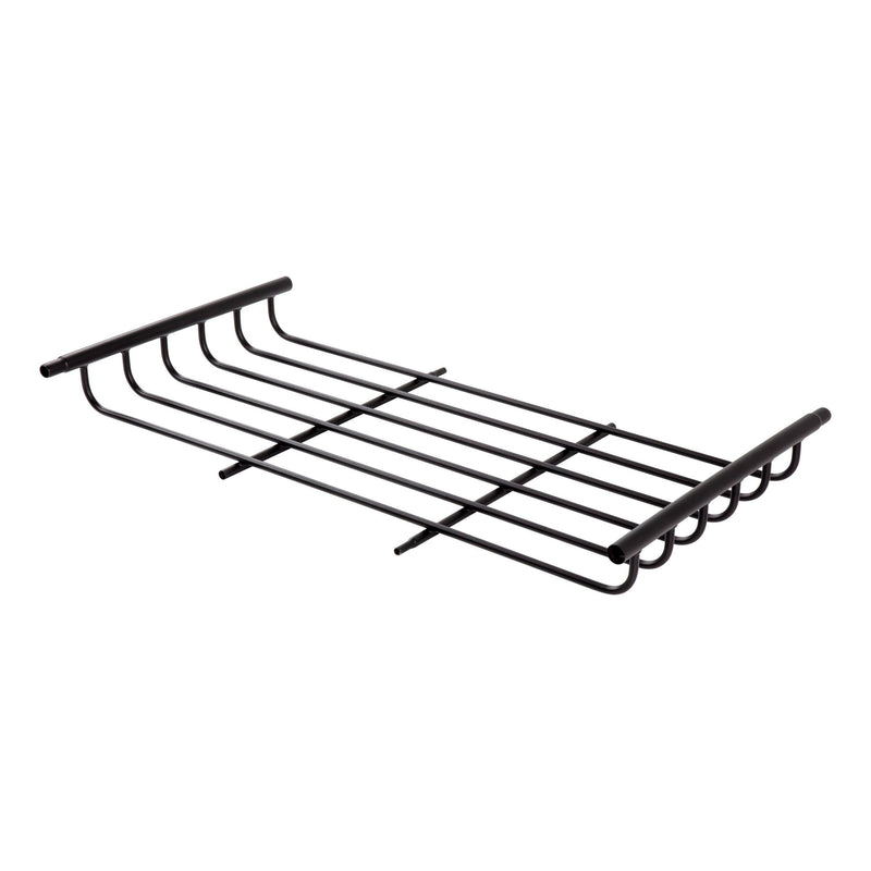 18124 Steel Roof Rack Cargo Basket/Carrier Extension, Black, 6-sq.ft W5P8