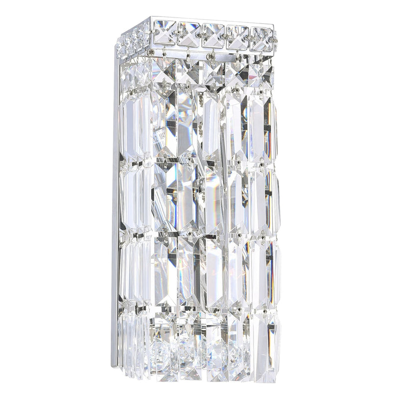 Lighting Colosseum Bathroom Sconce, Chrome F8L9