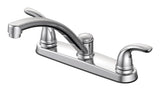 Renovate Double Handle Kitchen Faucet, Chrome I3P0 - product image 1