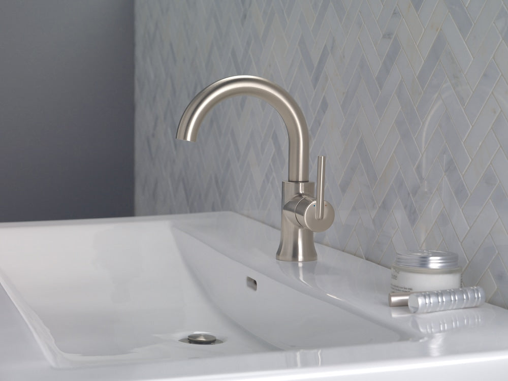 1-Handle High-Arc Lavatory Faucet, Stainless Y6Y8 - product image 3