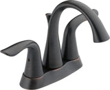 Faucet Lahara Double Handle Rigid Spout 4-in Centerset Bathroom Sink Faucet, WaterSense Certified, Venetian Bronze S1Q4 - product image 1