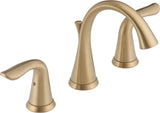 Lahara 2-Handle Widespread Faucet, Champagne Bronze D7H4 - product image 2