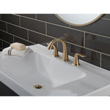 Lahara 2-Handle Widespread Faucet, Champagne Bronze D7H4 - product image 5