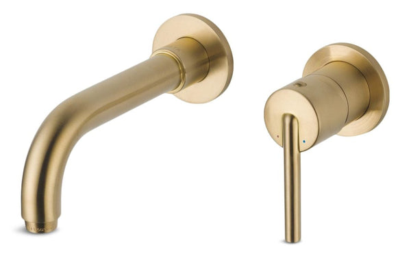 Trinsic 1-H Wall-Mount Lav Faucet Trim, Champagne Bronze P1K1
