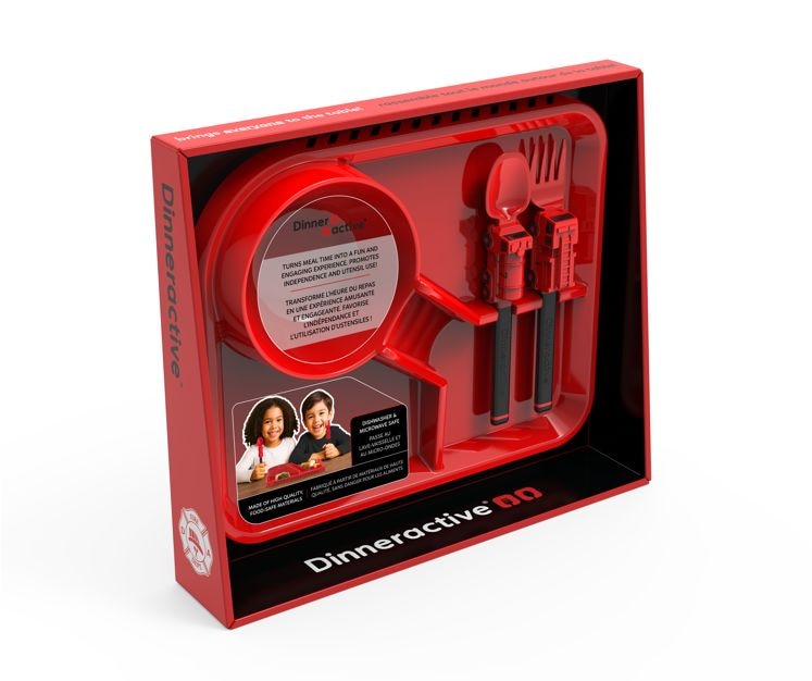 Danawares Firefighter Theme Plastic Meal Tray Set, 3-pc T8N0 - product image 1