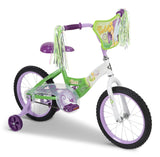 Tinkerbell Kids' Bike, 16-in Wheel, White/Green M3J1 - product image 1