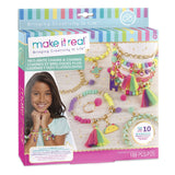 Customizable Friendship Bracelete & Charms, Multi-Coloured, 188-pk, for Arts & Crafts/Birthday Favour C9I2 - product image 1