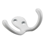Double Wardrobe Hook, White, 4pk Q6H8 - product image 1