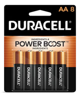 Coppertop AA Alkaline Batteries, All Purpose, 8-pk D4R2 - product image 1