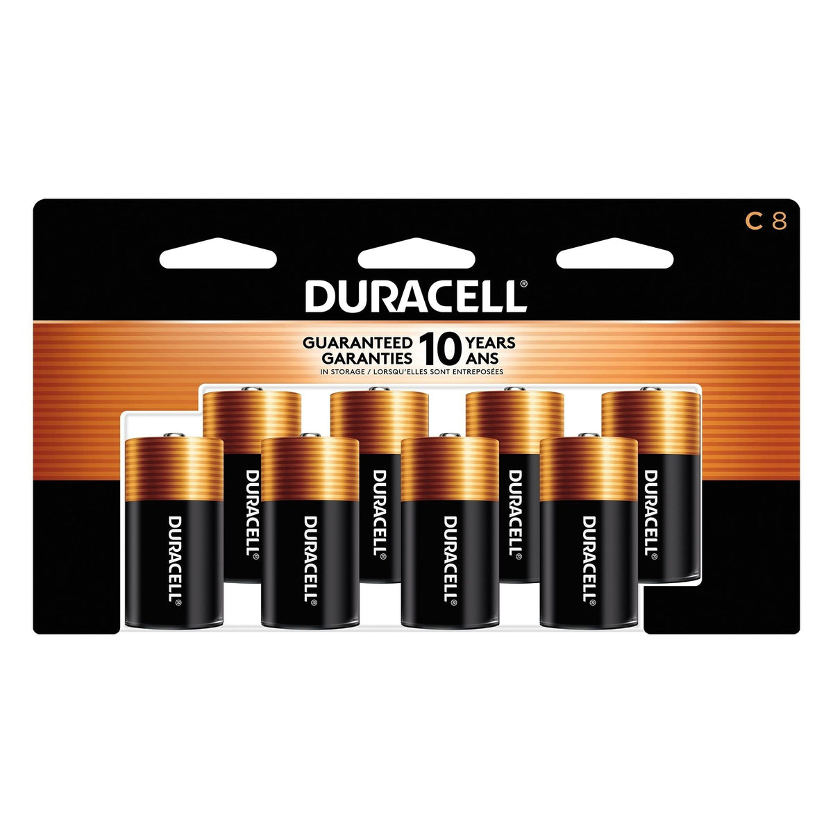 Coppertop C Alkaline Batteries, All Purpose, 8-pk U3U6 - product image 1