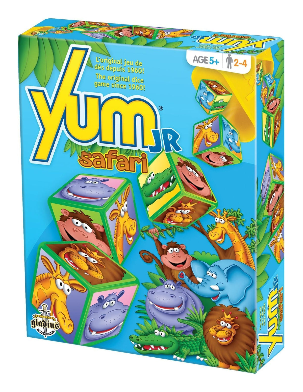 Gladius Yum Jr. Safari Animal Dice Game Set for Kids, Ages 5+ S4M2 - product image 1