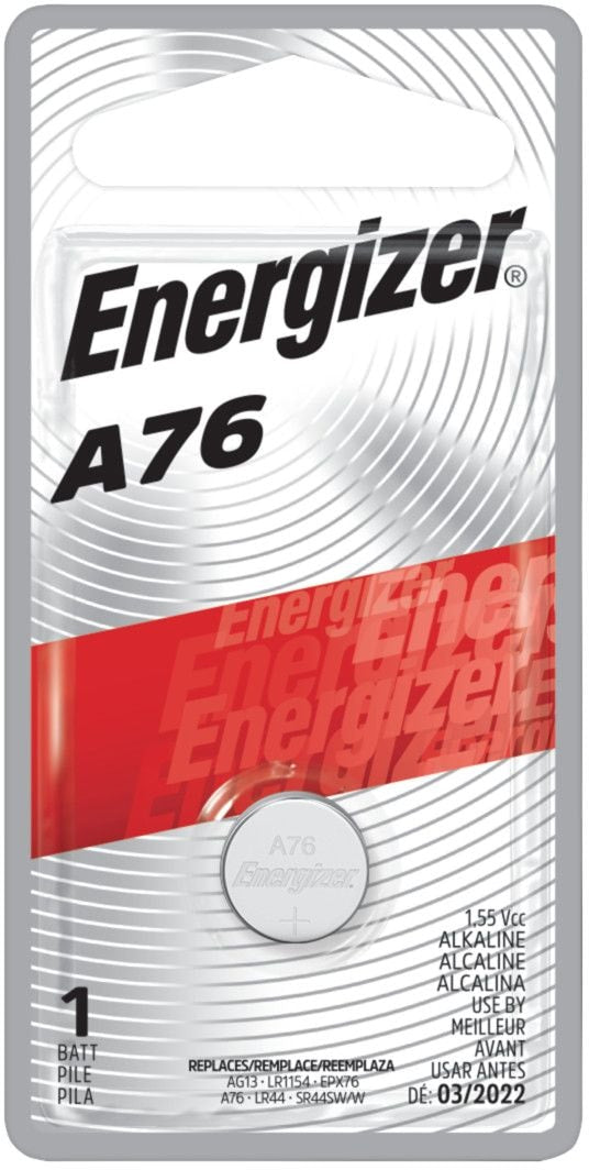 1-pk A76 LR44 1.5V / 1.5 Volt Alkaline Miniature Battery, Long Lasting L0J8 - product image 1