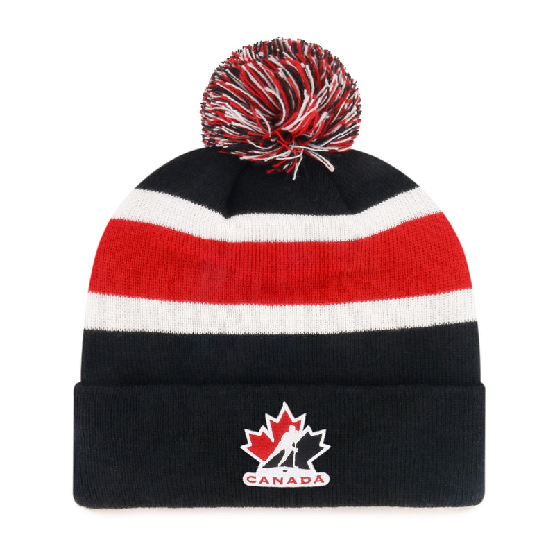 Toque with Breakaway Cuff and Pom Pom S8Z9