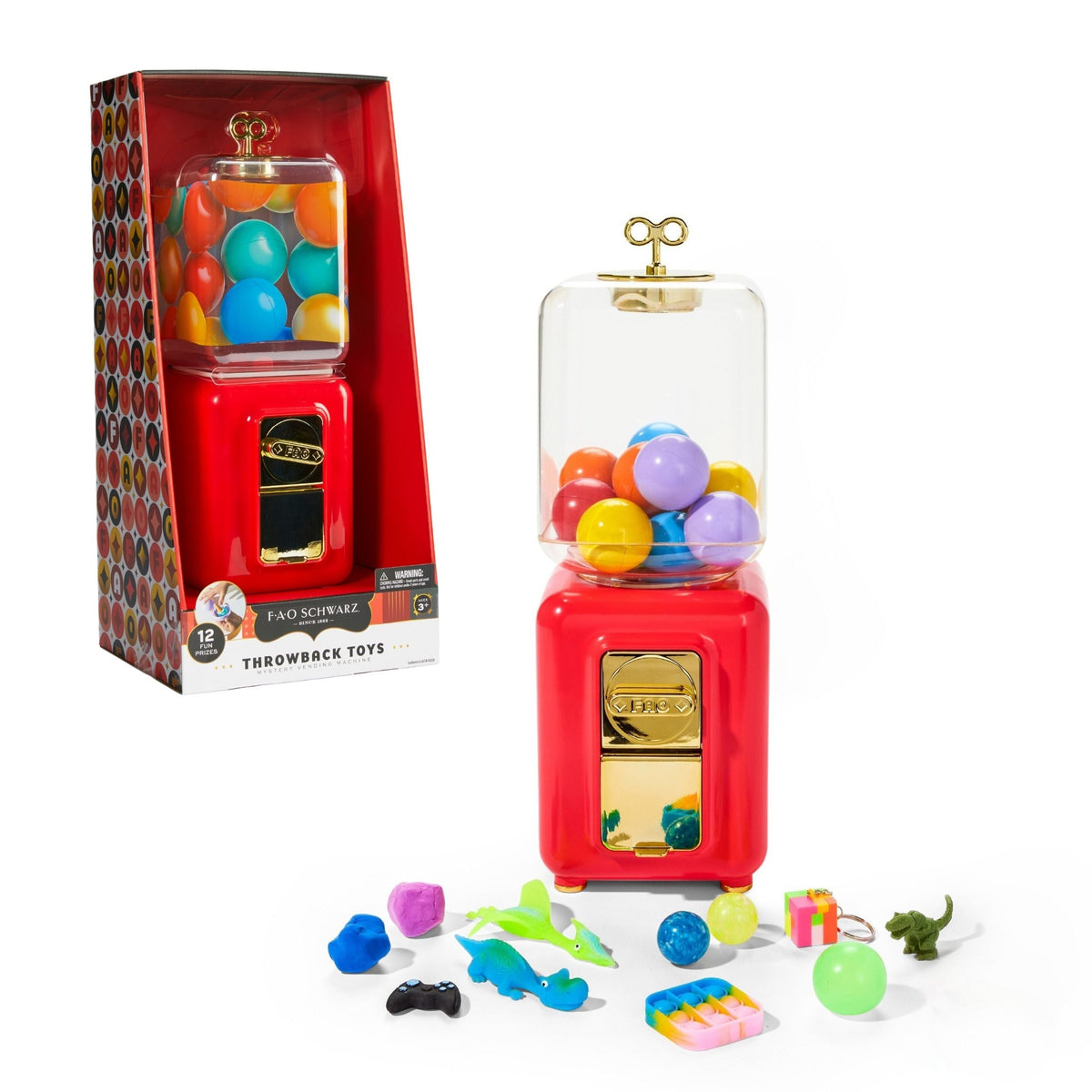 Schwartz Throwback Toys Vending Machine, Red U9B1 - product image 5