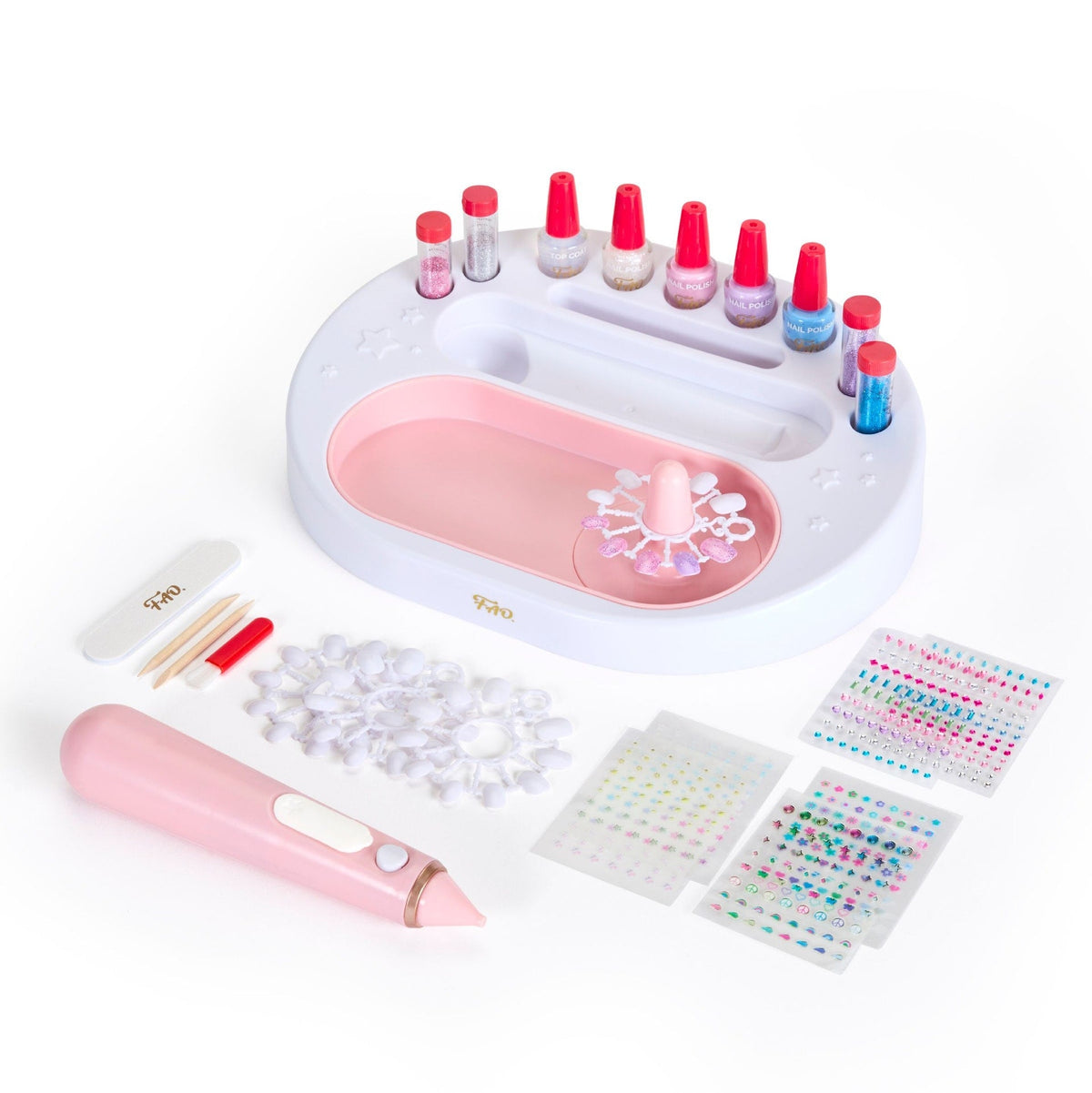 Girls Custom Glitter Nail Set, Pink P8T5 - product image 2