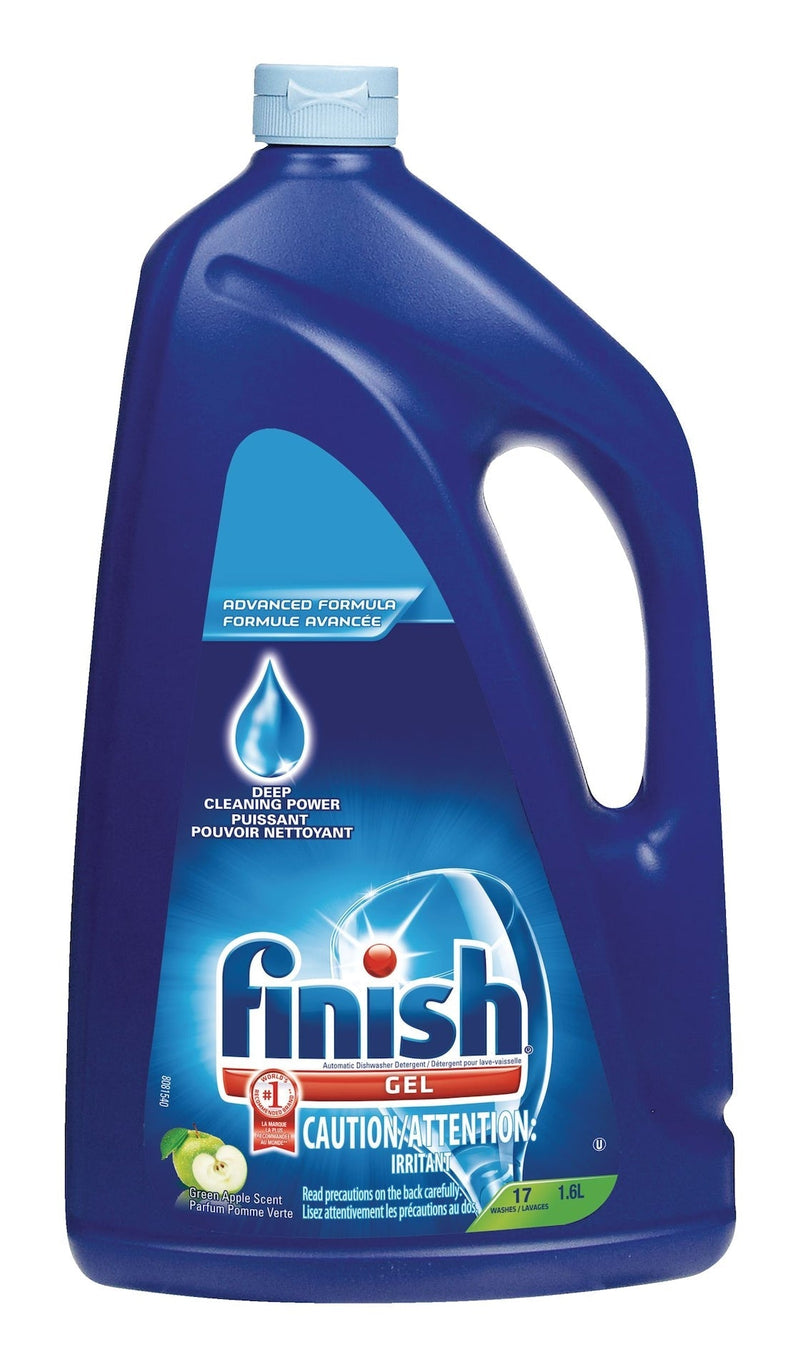 Dishwasher Detergent Gel, Green Apple Scent, 1.6-L H1P4