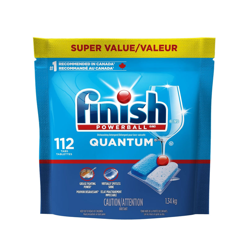 Powerball Quantum Dishwasher Detergent Tabs Super Value Pack, Fresh Scent, 112-pk V5G8