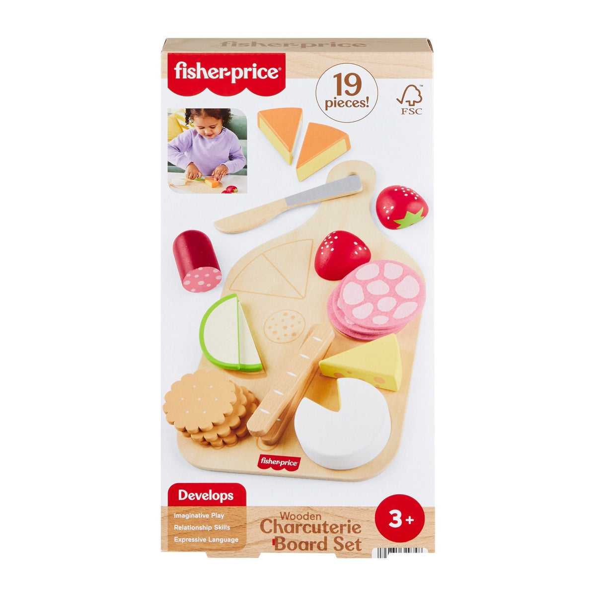 Wooden Charcuterie Board Set T7H9 - product image 2