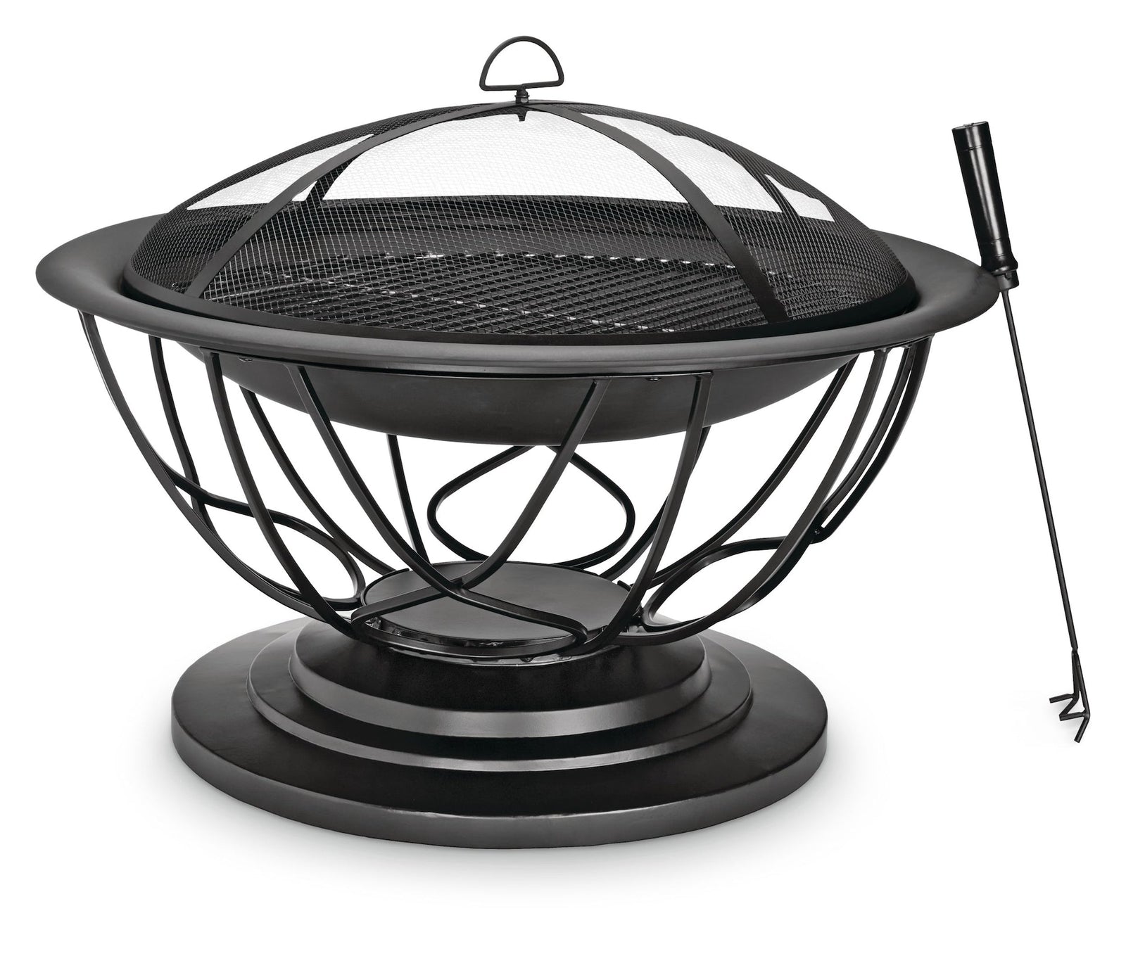 Savona Round Wood-Burning Outdoor Fire Bowl/Fire Pit, 29.5 x 20-in P9S4 - product image 1