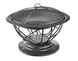 Savona Round Wood-Burning Outdoor Fire Bowl/Fire Pit, 29.5 x 20-in P9S4 - product image 2