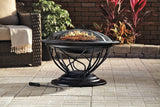 Savona Round Wood-Burning Outdoor Fire Bowl/Fire Pit, 29.5 x 20-in P9S4 - product image 8