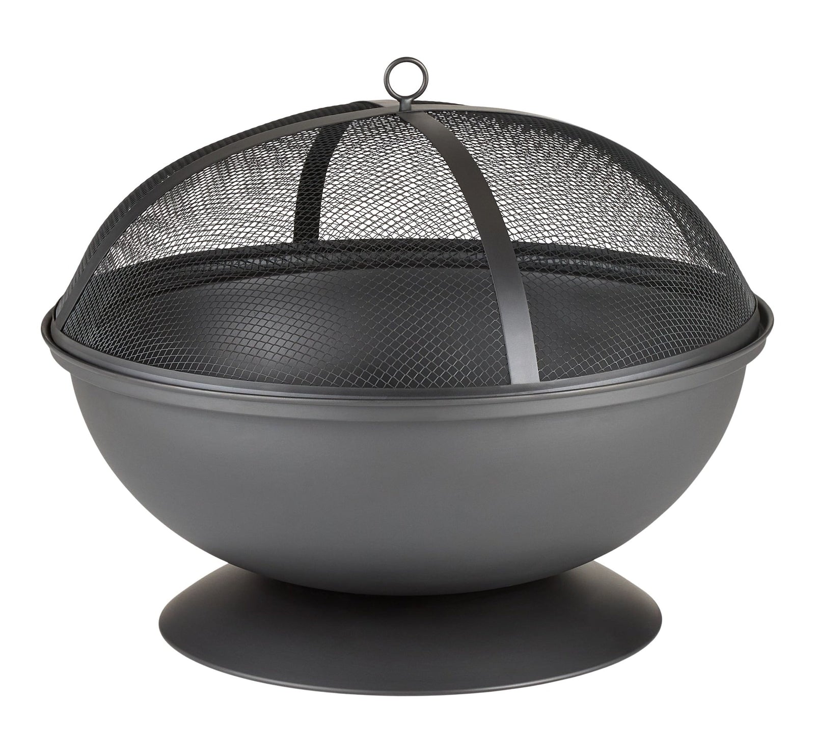 Steel Round Wood Burning Fire Pit/Fireplace, Rust-Resistant, 25-in X1P7 - product image 1