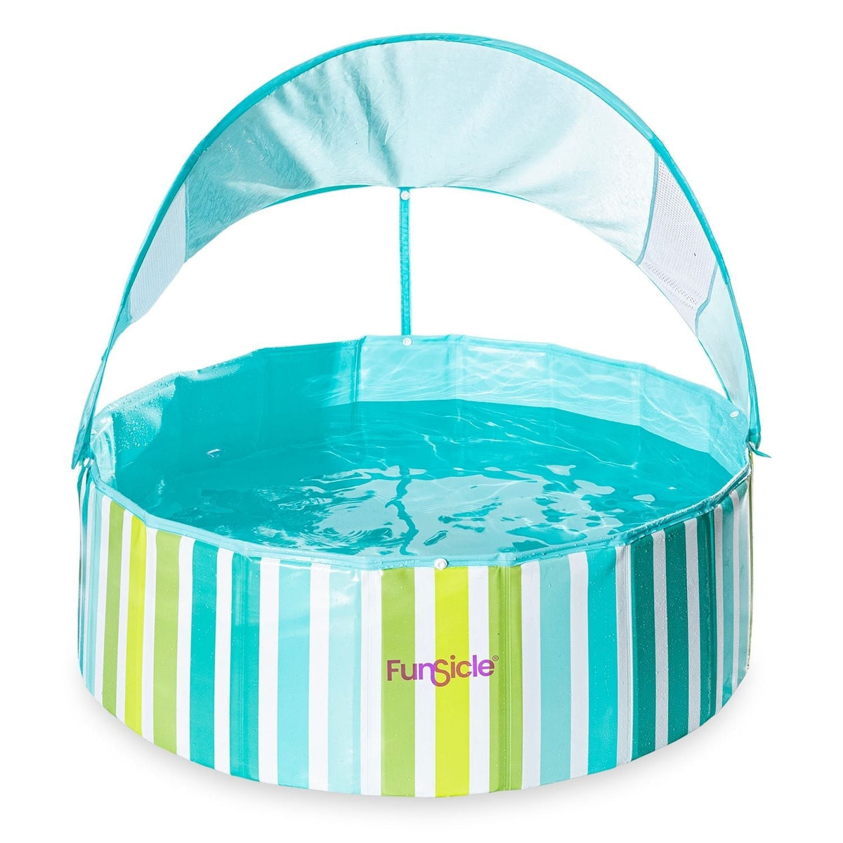 Shaded Striped Fun Fold Pool, Ages 2+ F8L9 - product image 1