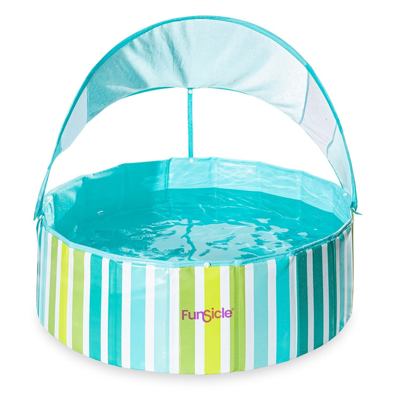 Shaded Striped Fun Fold Pool, Ages 2+ F8L9