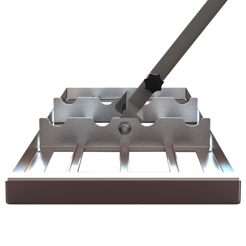 Heavy Duty Long Handle Lawn Levelling Rake for Yard/Garden M7N7 - product image 2