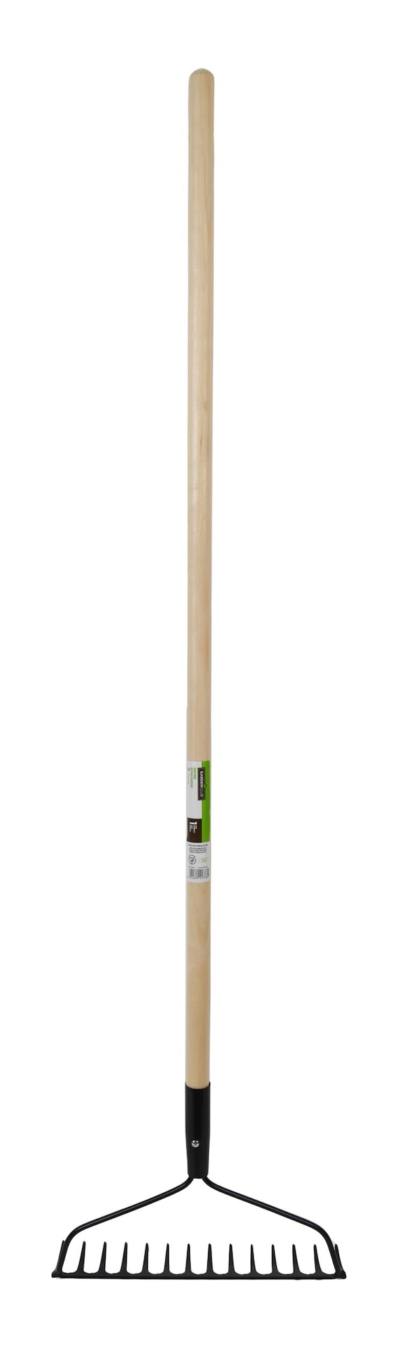Garden Club Metal 14-Tine Bow Rake, 51-in Hardwood Shaft C1K9