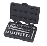 Pass-Thru 1/4-in Drive Socket Set 27-pc, SAE/Metric N8X0 - product image 1