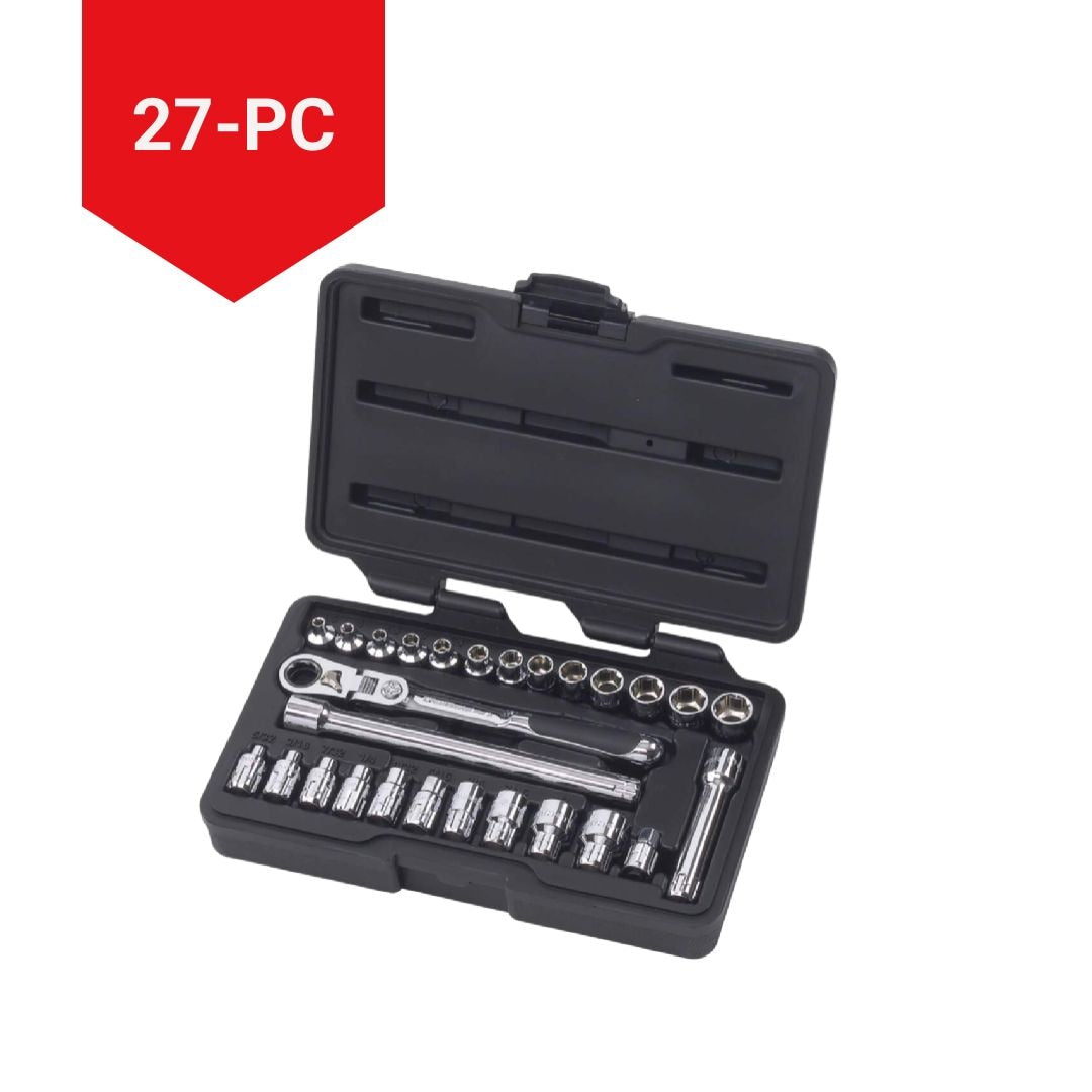 Pass-Thru 1/4-in Drive Socket Set 27-pc, SAE/Metric N8X0 - product image 4