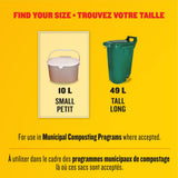 Small 100% Compostable Febreze Lemon Scented Food Waste Bags, 20-pk, 10-L S5V2 - product image 4