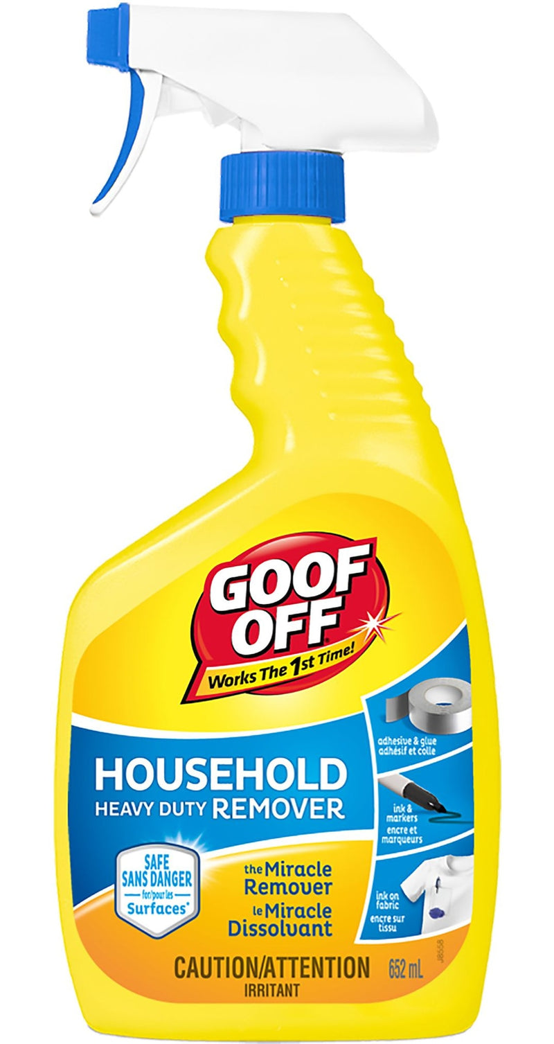 Off Household Heavy Duty Remover, Multi-Purpose Spot & Stain Spray Cleaner, 652-mL Y4C4