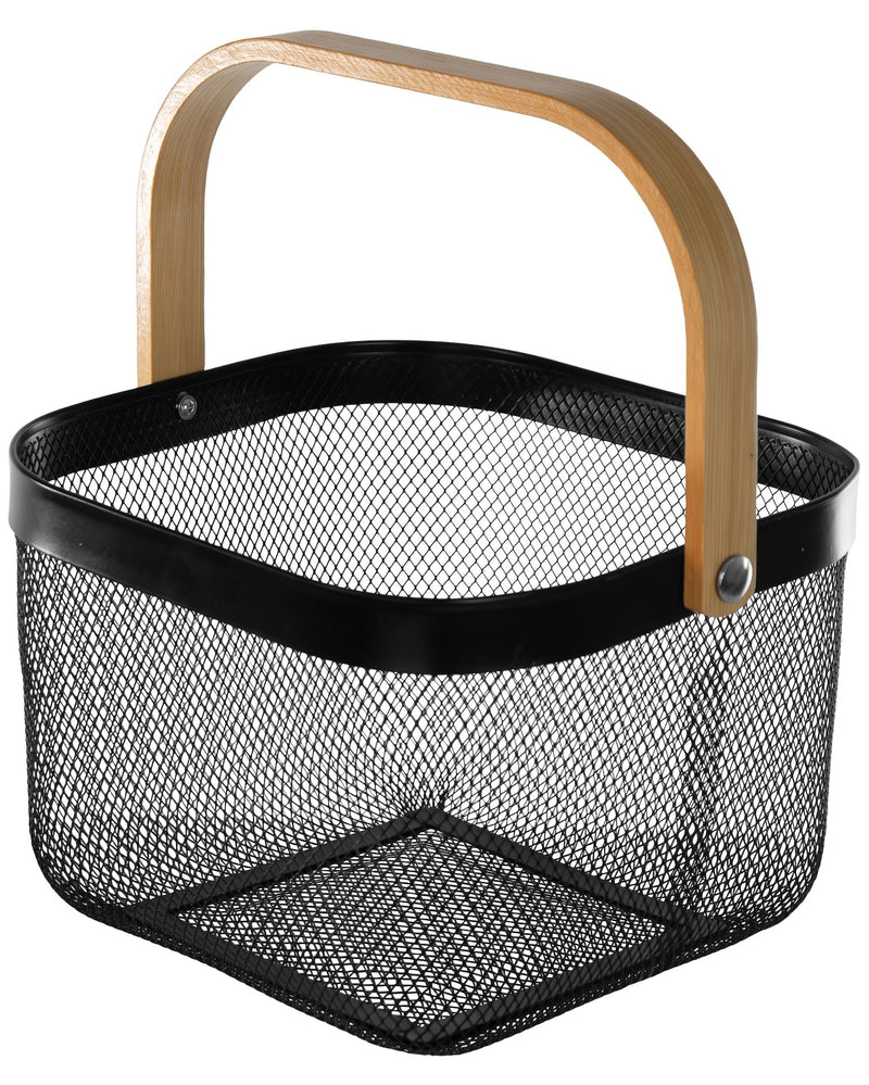 Living Wired Basket, Black C1S4