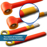 Tools 1/2-in Drive Socket Extension, 1000V Insulated, 15-in B7T1 - product image 3