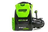 Pro 60 V 160 MPH - 540 CFM Lithium-ion Backpack Leaf Blower, Tool Only X6Q3 - product image 4