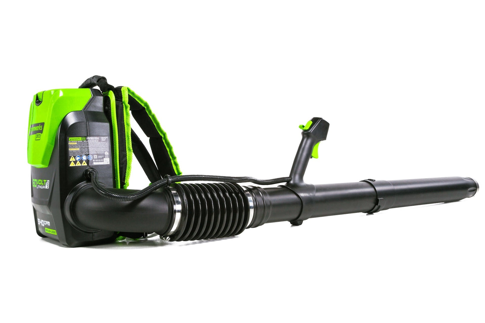 Pro 60 V 160 MPH - 540 CFM Lithium-ion Backpack Leaf Blower, Tool Only X6Q3 - product image 5