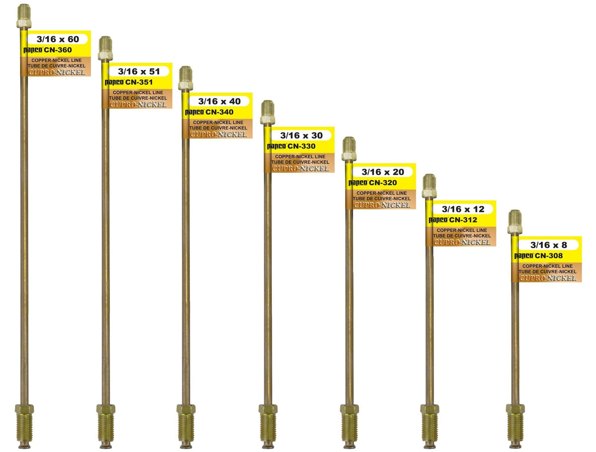 CN330 Copper Nickel Brake Line, Standard, 30 x 3/16-in Please make sure this part fits your need I9Y3 - product image 1