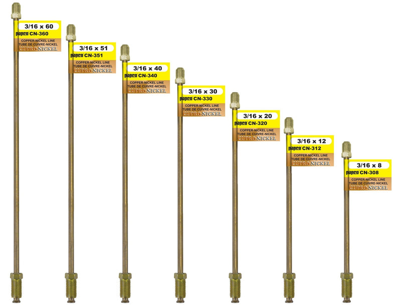 CN330 Copper Nickel Brake Line, Standard, 30 x 3/16-in Please make sure this part fits your need I9Y3