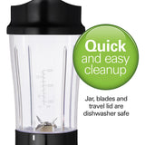 Personal Creations Single-Serve Blender with Travel Jar, Black, 414mL F2R3 - product image 5