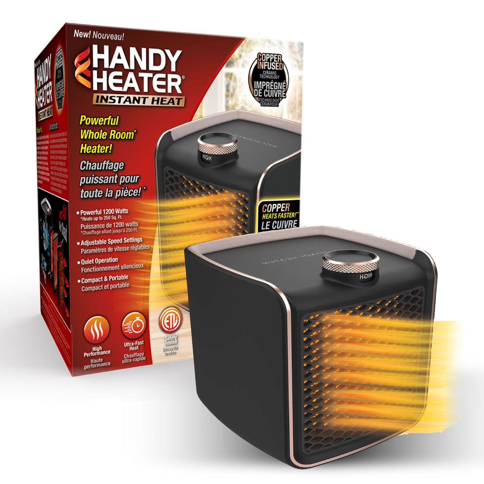 Heater Instant Heat Personal Heater T4O7 - product image 2