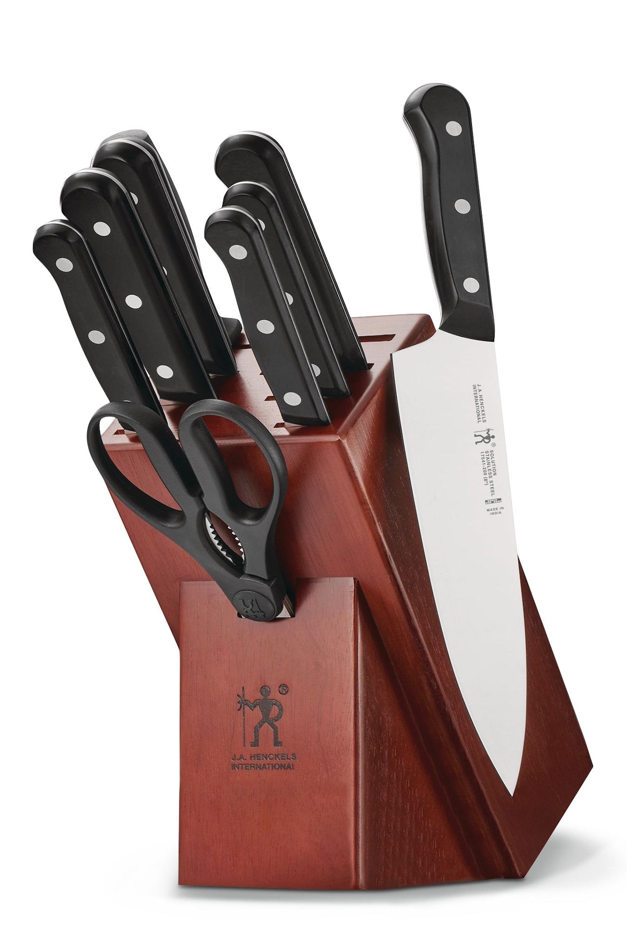 Solution Stainless Steel Knife Block Set, 10-pc C0Z5 - product image 1