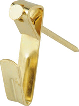 Conventional Picture Hanger, For DrywAll and Paster WAll, 100-lb Capacity, Brass Plated B9M9 - product image 1