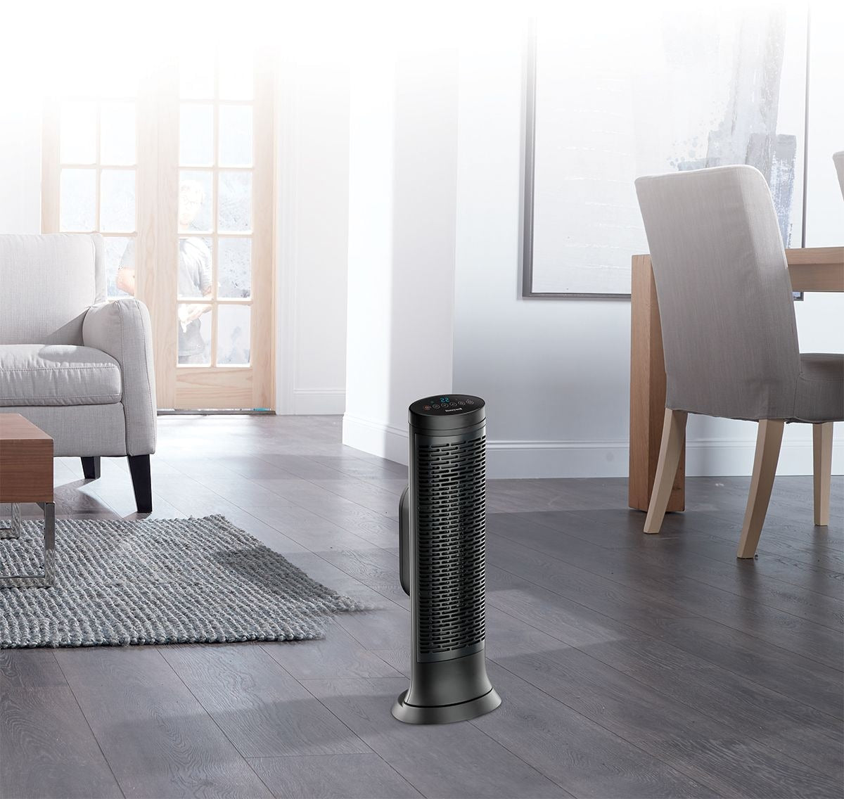 HCE352C Digital Tower Ceramic Space Heater withThermostat, 1500W, Black C4S8 - product image 5
