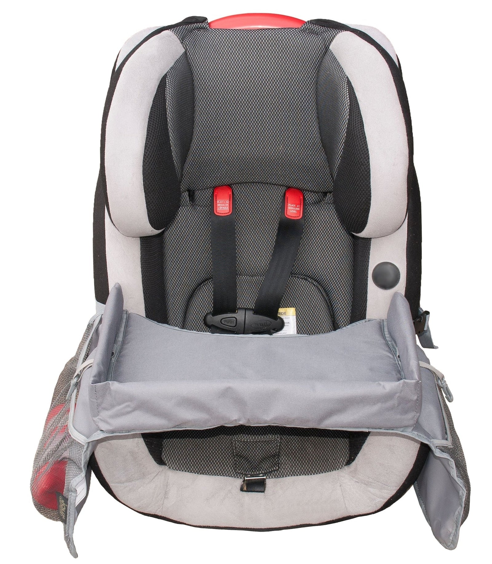 Soft Car Seat Travel Tray Organizer, Grey U6Y0 - product image 1